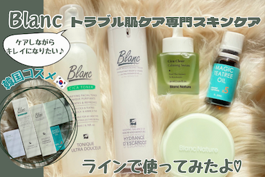 韓国トラブル肌ケア専門スキンケアブランド❇️Blanc(ブラン)スキンケア&ファンデーションレビュー✨